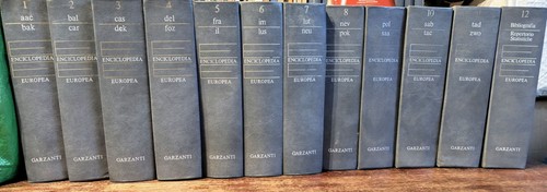 Enciclopedia europea garzanti - europea,