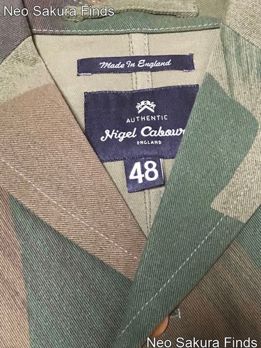Giacca sartoriale mimetica