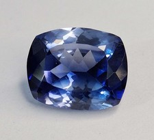 Cuscino Tanzanite blu naturale