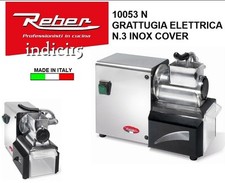 Indici15 Grattugia Elettrica INOX 10053  200W Professionale Reber