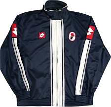 felpa maglia bari lotto 1999/2000 cassano 18 vintage football training tracktop