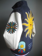 GIACCA UOMO RAGION VARSITY 38 40 donna 12 14 16 sole cuore lavabile in lavatrice a freddo NUOVA