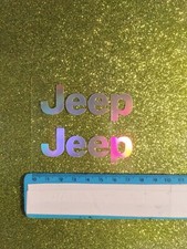  2 Adesivi Vinile Verde Cromo