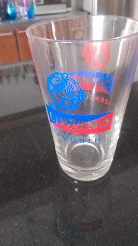 Bicchiere cinzano vermouth - bicchiere,