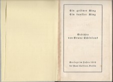 Bruno schönlank anello - bruno, un