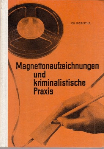Buch magnettonaufzeichnungen - buch:,