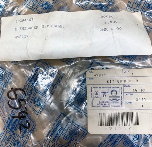 Ganasce freno anteriori