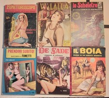Lotto 6 Fumetti Erotici