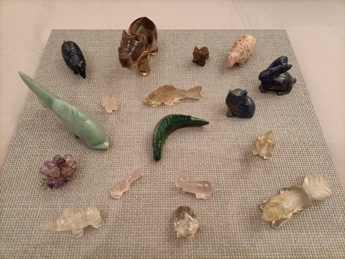 Quindici animaletti pietre - quindici,