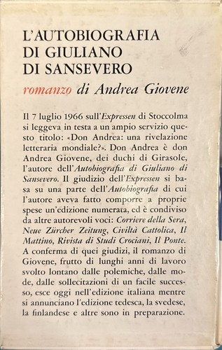 Libro autobiografia di - -, l'autobiografia
