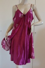 VINTAGE SOTTOVESTE BABY DOLL ROSSO CILIEGIA C&A TAGLIA 44-46 LEGGI LE MISURE