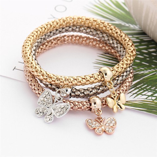 Bracciale donna charms - 3x,
