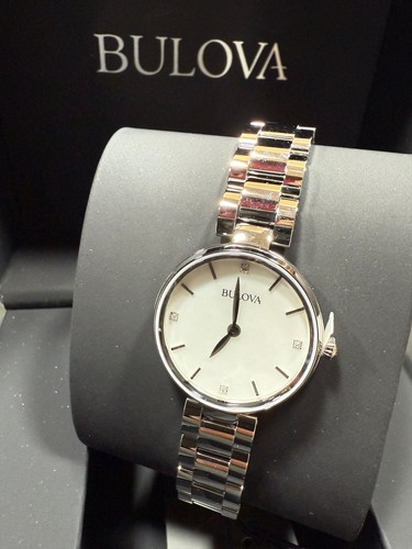Bulova orologio donna silver - bulova,