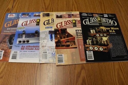 Lot issues glass audio - 5, of