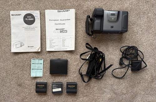 Videocamera sharp e66h - videocamera, vl-e66h