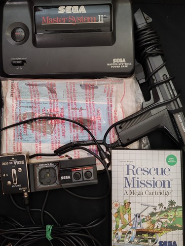 Sega master system completo - master,
