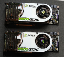 2x XFX GeForce 8800 GTX 630M