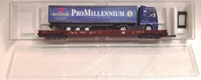 FLEISCHMANN HO 5271 " PRO MILLENNIUM " carro Rola con pianale ribassato FS.