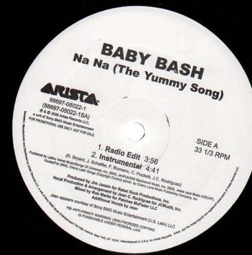 Baby bash the yummy - (the,