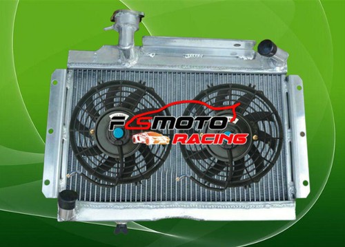 Aluminum radiator fan - radiator+fan, mg