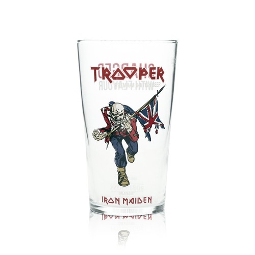 Bicchiere birra trooper l - trooper,