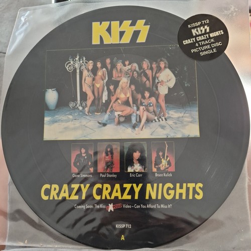 Kiss crazy nights vinyl - kiss, 12"