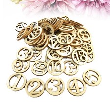  50 Pcs Artigianato in Legno