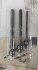 3 Punte legno da traforo con interruttori di profondità regolabili 6 8 10 mm 