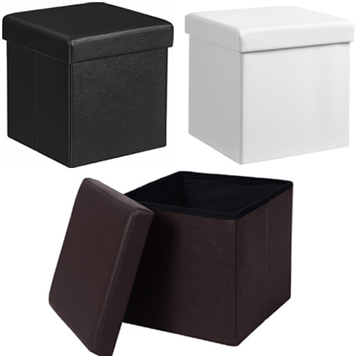 Pouf puff contenitore - , quadrato
