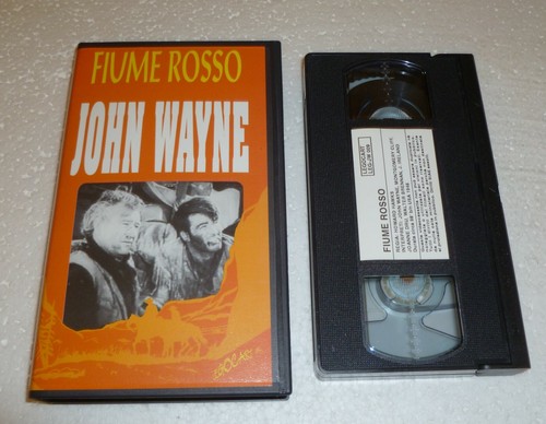 Fiume rosso john wayne vhs - rosso,