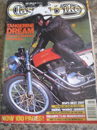 Classic bike magazine - classic, 1992