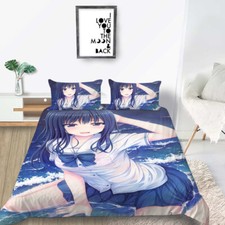 Set Copripiumino Stampa Animazione 3D Comodo Copripiumino Set Letto Trapuntino