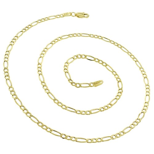 Collana catena figaro - catena, 18