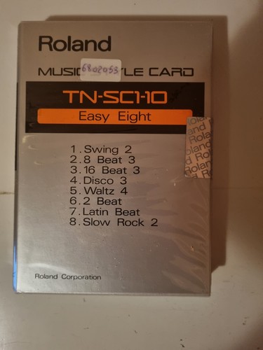Roland music style card - roland,