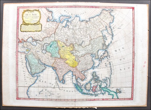 Carte asie 1784 - carte, 1784]