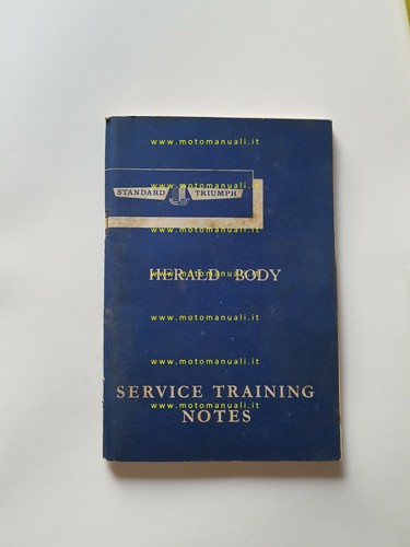Triumph herald manuale - triumph,