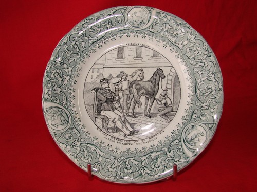 Antica piatto dessert ceramica - antica,
