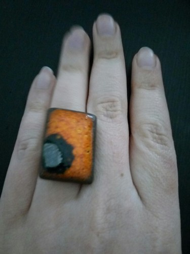 Anello etnico tipo - , pietra