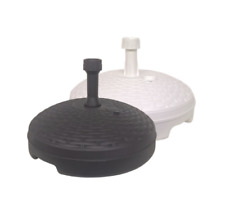 Base ombrellone da giardino pvc effetto Rattan riempibile per pali fino a 35 mm