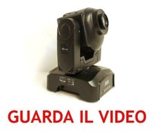 TESTA MOBILE DMX WE'LITE TMX30 a LED da 30W effetto luce luci scanner PAR LED DJ