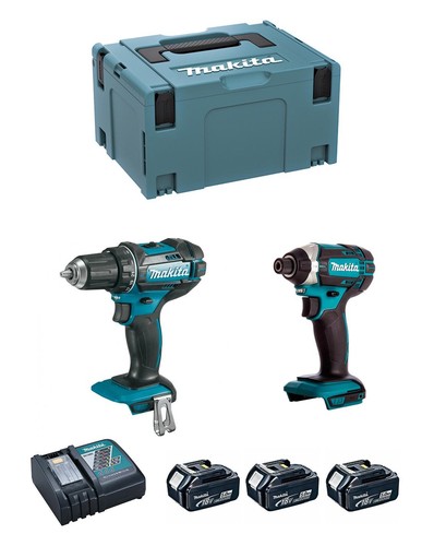 Makita kit dlx2127tj1 ddf482 - makita,