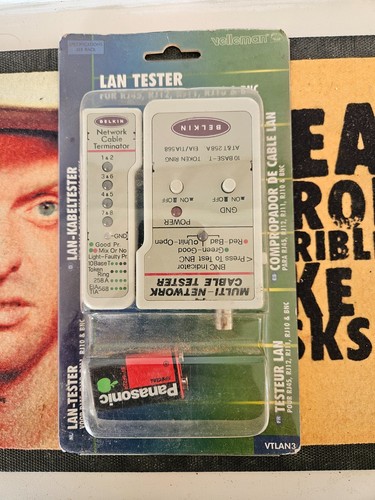 Tester lan belkin vintage - tester,