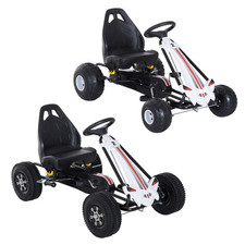 HOMCOM Go Kart a Pedali per