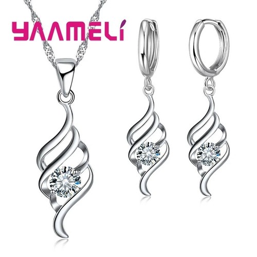 Set collana argento - collana,