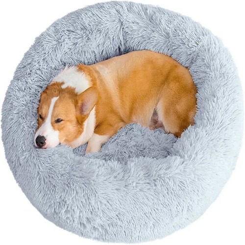 Letto rotondo peluche - rotondo, di