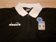 MAGLIA SHIRT VINTAGE '90 ARBITRO CALCIO MATCH DIADORA SIZE XL