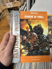 V13 Sangue di troll. La saga di Gotrek e Felix Warhammer Novels Fantasy Raro