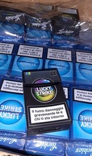 LOTTO COLLEZIONE PACCHETTI LUCKY STRIKE DOUBLE CLICK SILICONE 195 PZ SIGARETTE 