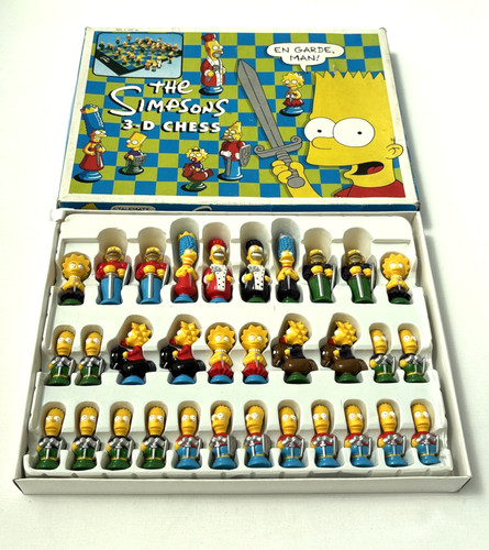 Simpson set scacchi 3d - i,