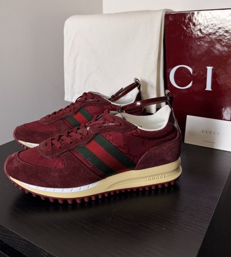 Gucci sneakers donna camoscio - gucci,